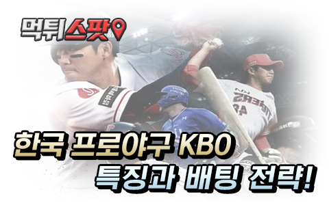 한국 프로야구 KBO 특징과 배팅 전략!